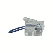 Prise pontée bleu broche 3-4 pour motorisation Hormann de porte de garage