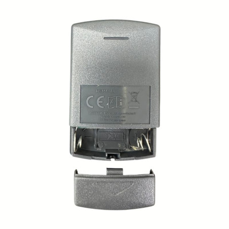 Mini Télécommande HSM4 de fréquence 40MHz à touches grises pour motorisations Tubauto 437014