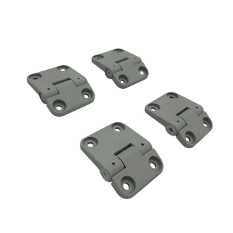 KIT CHARNIERES INTERMEDIAIRES PVC pour portes de garages Novoside Novoferm NFF42316