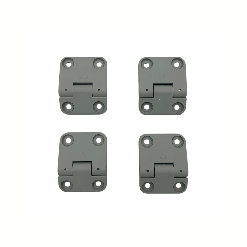 KIT CHARNIERES INTERMEDIAIRES PVC pour portes de garages Novoside Novoferm NFF42316