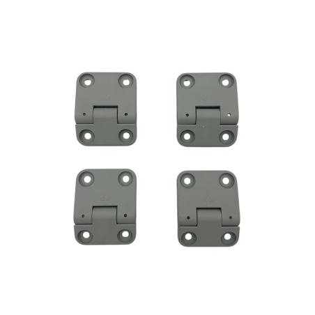 KIT CHARNIERES INTERMEDIAIRES PVC pour portes de garages Novoside Novoferm NFF42316