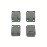 KIT CHARNIERES INTERMEDIAIRES PVC pour portes de garages Novoside Novoferm NFF42316