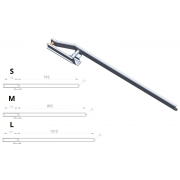 Kit bras de basculement et fixation pour porte basculante