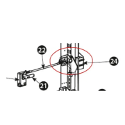 Kit Pêne + Gâche ISO 45 Novoferm
