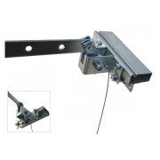 vue posé du Kit de déverrouillage pour porte de garage basculante