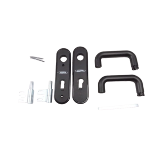 Garniture PVC noire pour porte ZK Novoferm