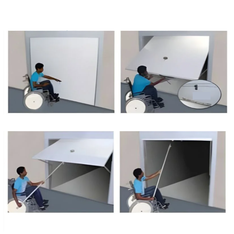 Système d'aide à l'ouverture pour la porte de garage : kit Manoeuvrabilité Novoferm NFF13449