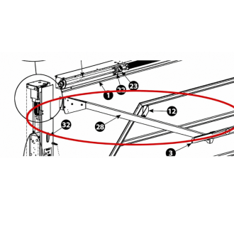 Rails horizontaux Trafeco Novoferm