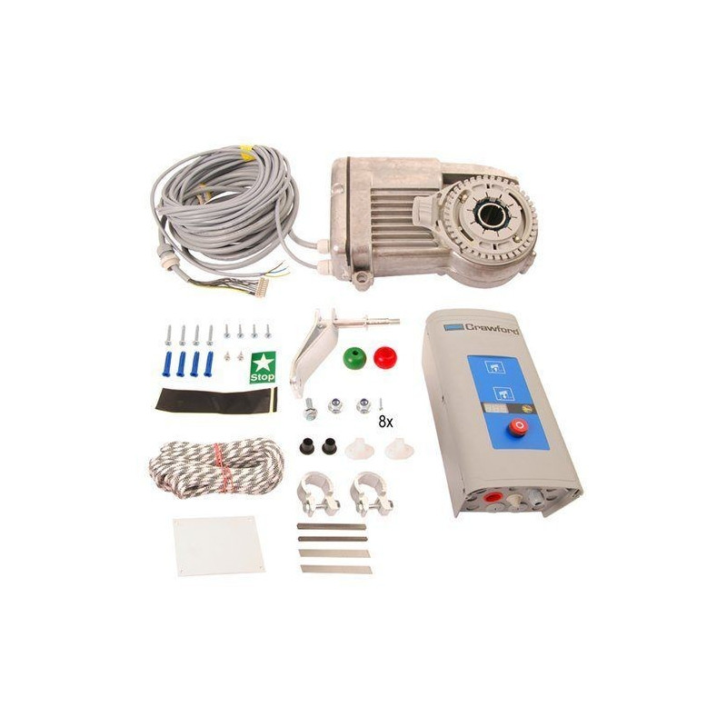 Moteur Crawford CDM9 complet pour porte de garage