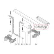 Rallonge de rail SOMMER PRO+ BASE+ TIGA+ APERTO A800XL