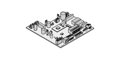 Platine de commande 868 MHz...