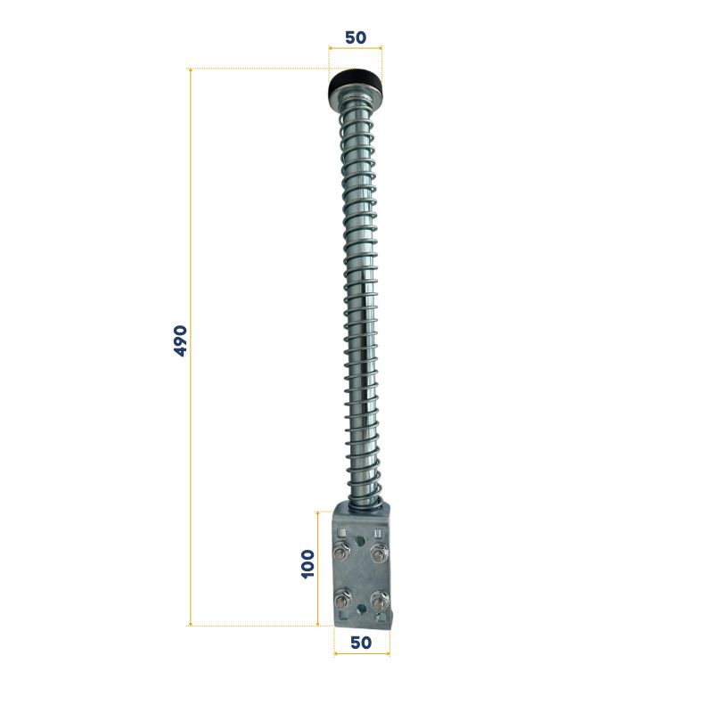 Butée-à-ressort-500-mm-Normstahl-pour-une-porte-de-garage-sectionnelle-Smart-XL-f3090
