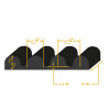 Courroie crantée pour moteurs Novomatic Novoferm NFF41830B