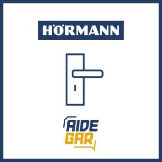 Tige carrée 45-45 de poignée de porte de service APU F42 Hörmann