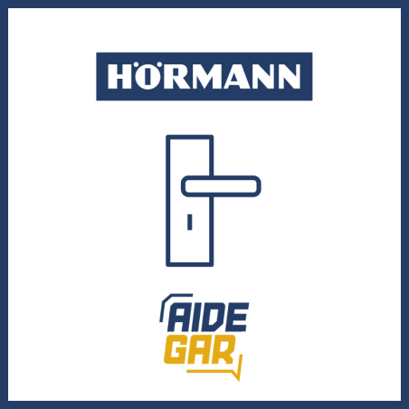 Tige carrée 45-45 de poignée de porte de service APU F42 Hörmann
