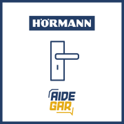 Tige carrée 45-45 de poignée de porte de service APU F42 Hörmann
