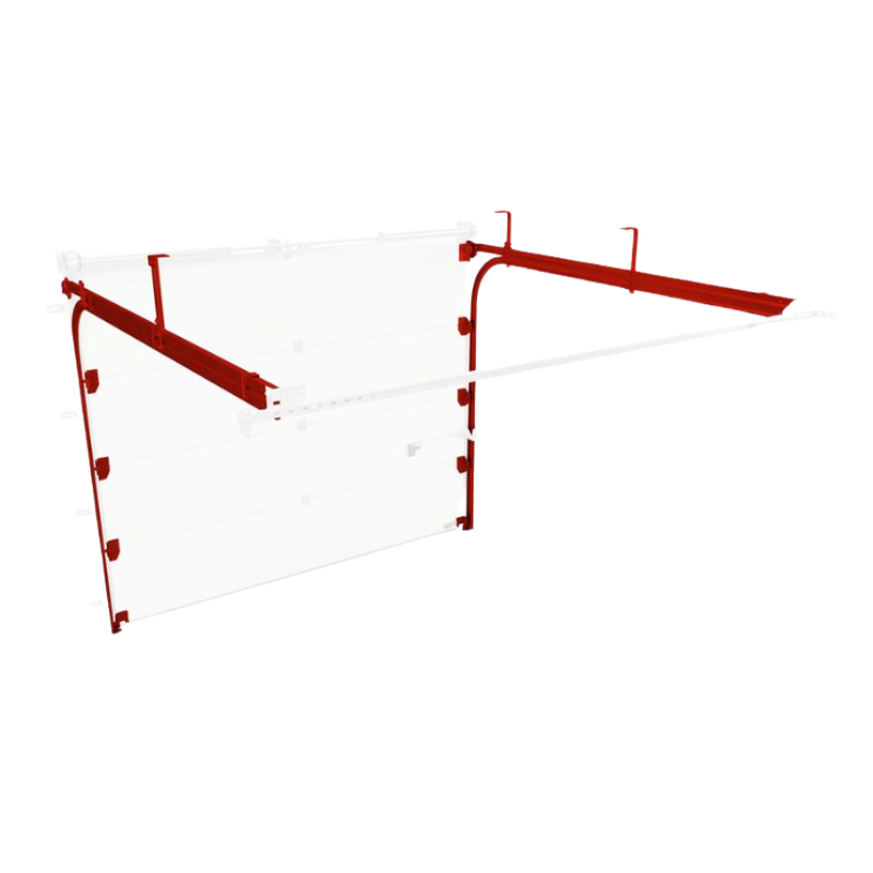 Rails et montants de porte sectionnelle Iso 45 Novoferm NFF42294