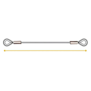 Câble sur mesure pour porte Symphonie/Iso GSZ Novoferm