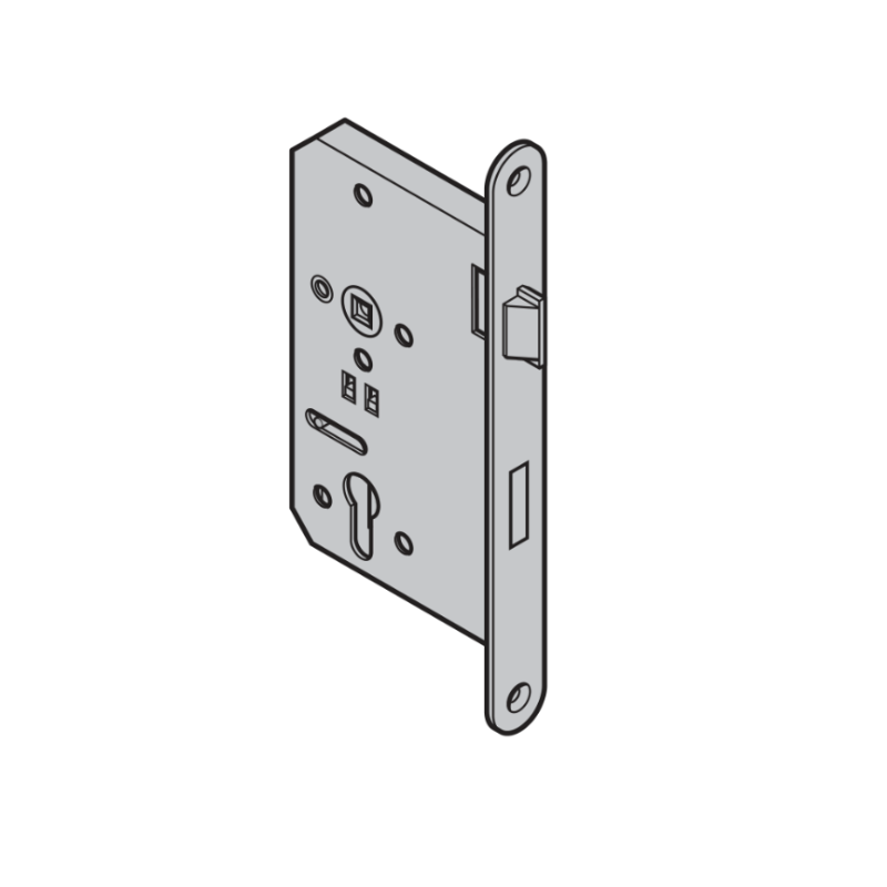 Serrure portillon ECO 112 tirant gauche porte sectionnelle industrielle Hörmann