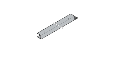 Rail de guidage vertical droit pour porte Rollmatic OD Hörmann 8993506