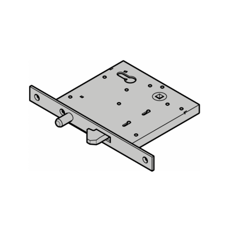Serrure à cylindre profilé Hormann pour porte de garage latérale HST 4019026
