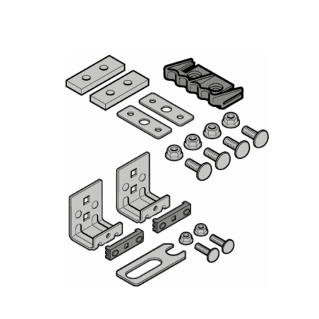 Set accessoires pour porte de garage latérale Hormann HST 4005074