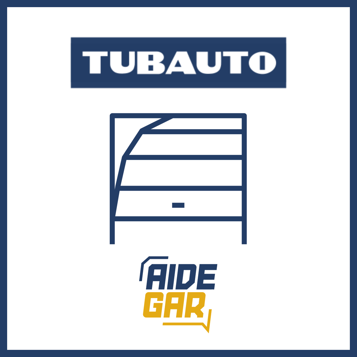Digicode sans fil Tubauto 433 Mhz Bisecur pour porte de garage 4510442