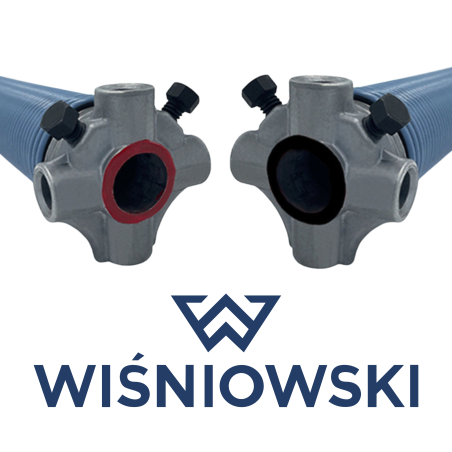 Ressorts de Torsion pour portes de garage sectionnelles Wisniowski