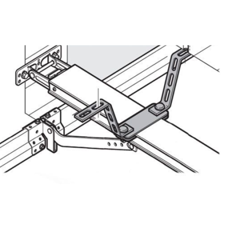 Kit de suspente supplémentaire d'origine Tubauto pour rail de motorisation FS10 et FS2