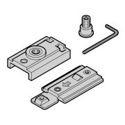 Limiteur d'ouverture de groom (ferme-porte) Dorma pour portillon Hörmann S40