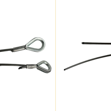 Câble traction 4 mm porte SPU F42