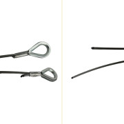 Câble traction 4 mm porte SPU F42