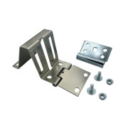 Charnière latérale galvanisée pour porte de garage sectionnelle.