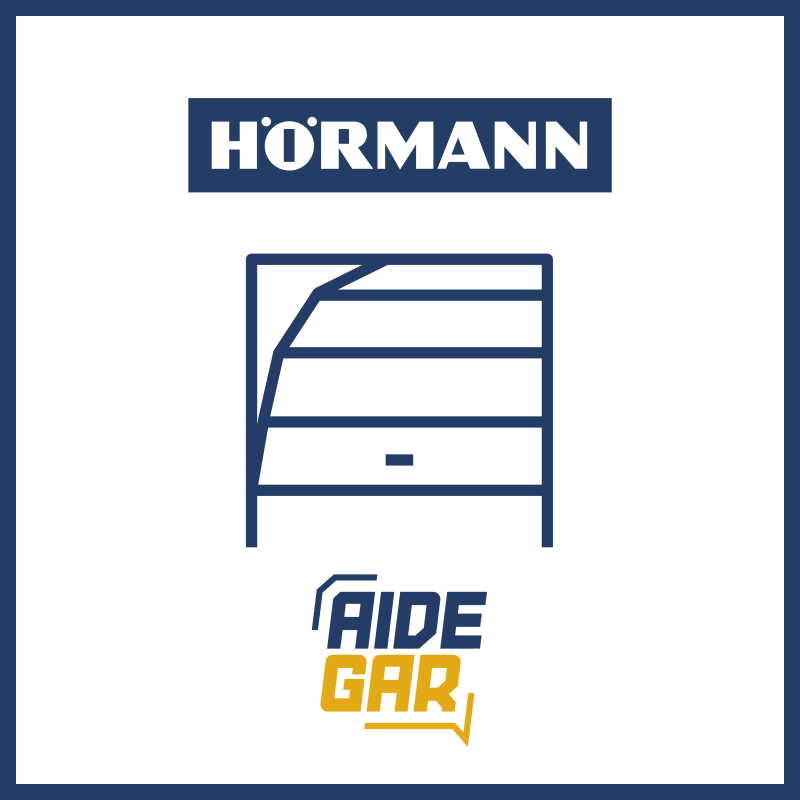 Montant d'huisserie pour porte de garage sectionnelle Hörmann à Ferrure Z.