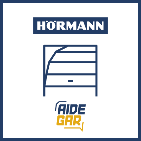 Montant d'huisserie pour porte de garage sectionnelle Hörmann à Ferrure Z.