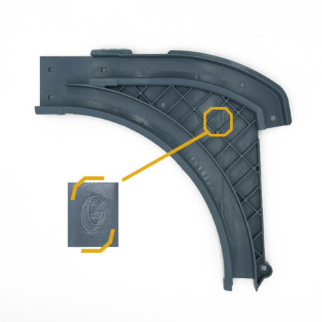 Cintres en plastique NFF42025 Novoferm pour porte de garage sectionnelle