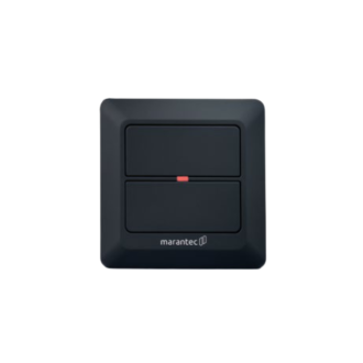 Bouton-poussoir mural sans fil Marantec Digital 520 bi.linked 2 canaux 868 MHz pour porte de garage