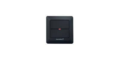 Bouton-poussoir mural sans fil Marantec Digital 520 bi.linked 2 canaux 868 MHz pour porte de garage