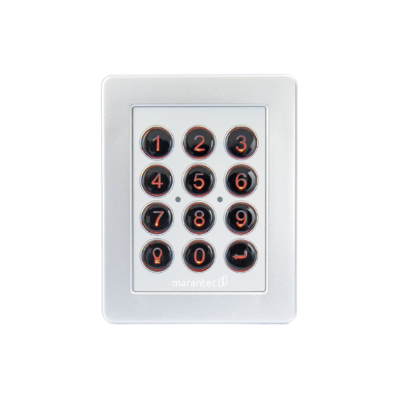 Clavier à code sans fil Marantec Digital 525 4 canaux 868 MHz bi.linked pour motorisation Comfort
