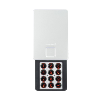 Clavier à code sans fil Marantec Digital 526 bi.linked 4 canaux 868 MHz pour motorisation de porte de garage