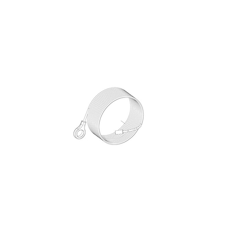 Paire de câbles en acier 7300 mm Normstahl K080482