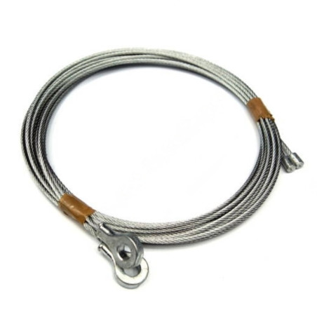 Paire de câbles en acier 7300 mm Normstahl K080482