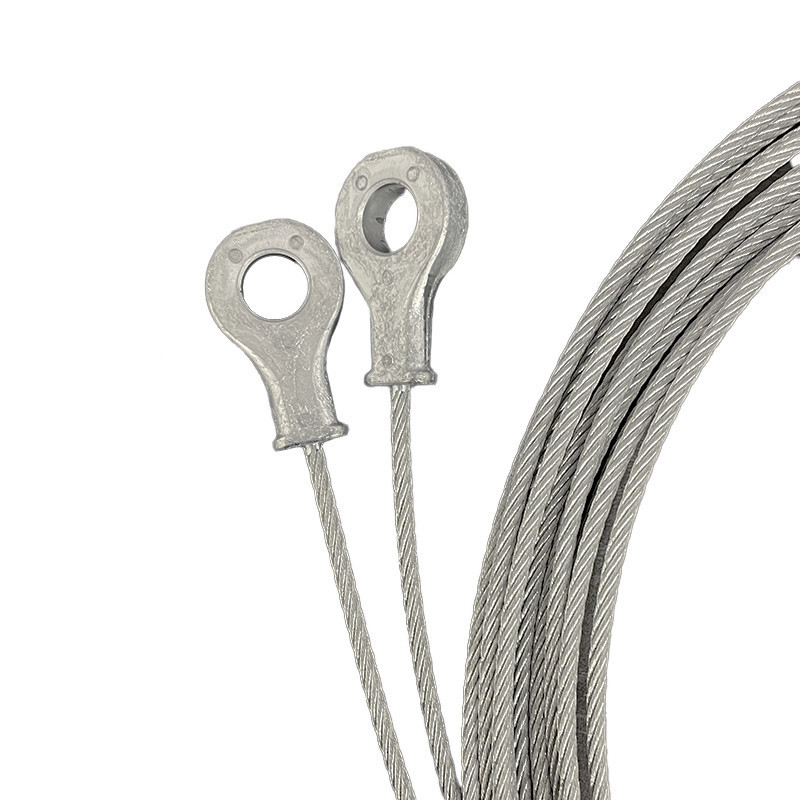 Paire de câbles en acier 7300 mm Normstahl K080482