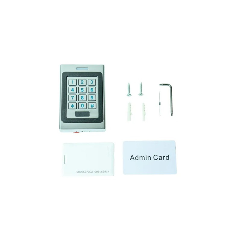 Digicode filaire 24 V avec lecteur de badge pour motorisation