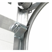 Support de galet haut réglable galvanisé pour porte de garage sectionnelle, largeur de charnière 60 ou 70 mm