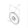 Poulie diamètre 140mm pour porte de garage sectionnelle