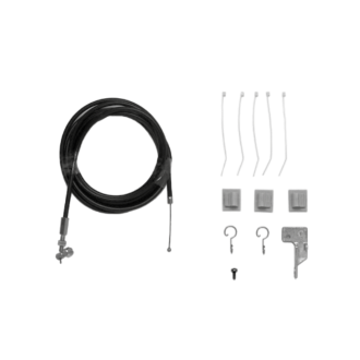 Kit de déverrouillage de secours Marantec câble Bowden 3 m pour porte de garage basculante