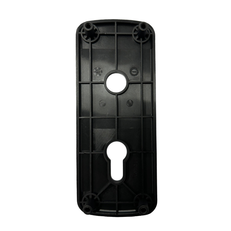 Garniture extérieure noire Normstahl H702409 pour porte de garage sectionnelle Euro CEN.