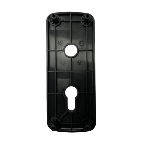 Garniture extérieure noire Normstahl H702409 pour porte de garage sectionnelle Euro CEN.