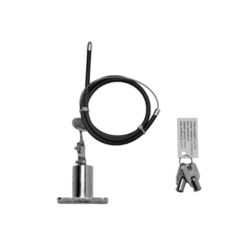 Kit de déverrouillage de secours extérieur Marantec serrure 26 mm câble Bowden pour porte de garage sectionnelle